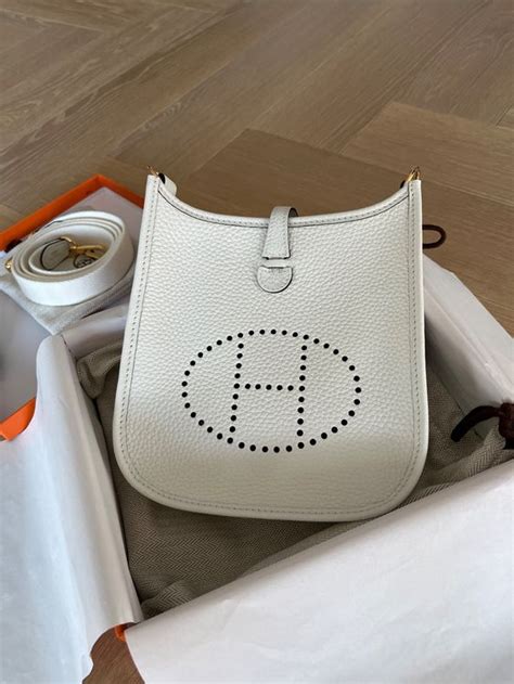 hermes evelyne 16 new white|how to buy hermes evelyne.